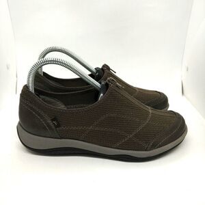 BearTraps Janel Zip Up Brown Casual Shoes Women's Size 8‎ M